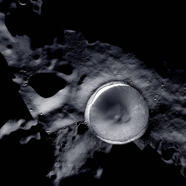 NASA Lunar moon camera image shows Artemis-3 landing sites near south pole