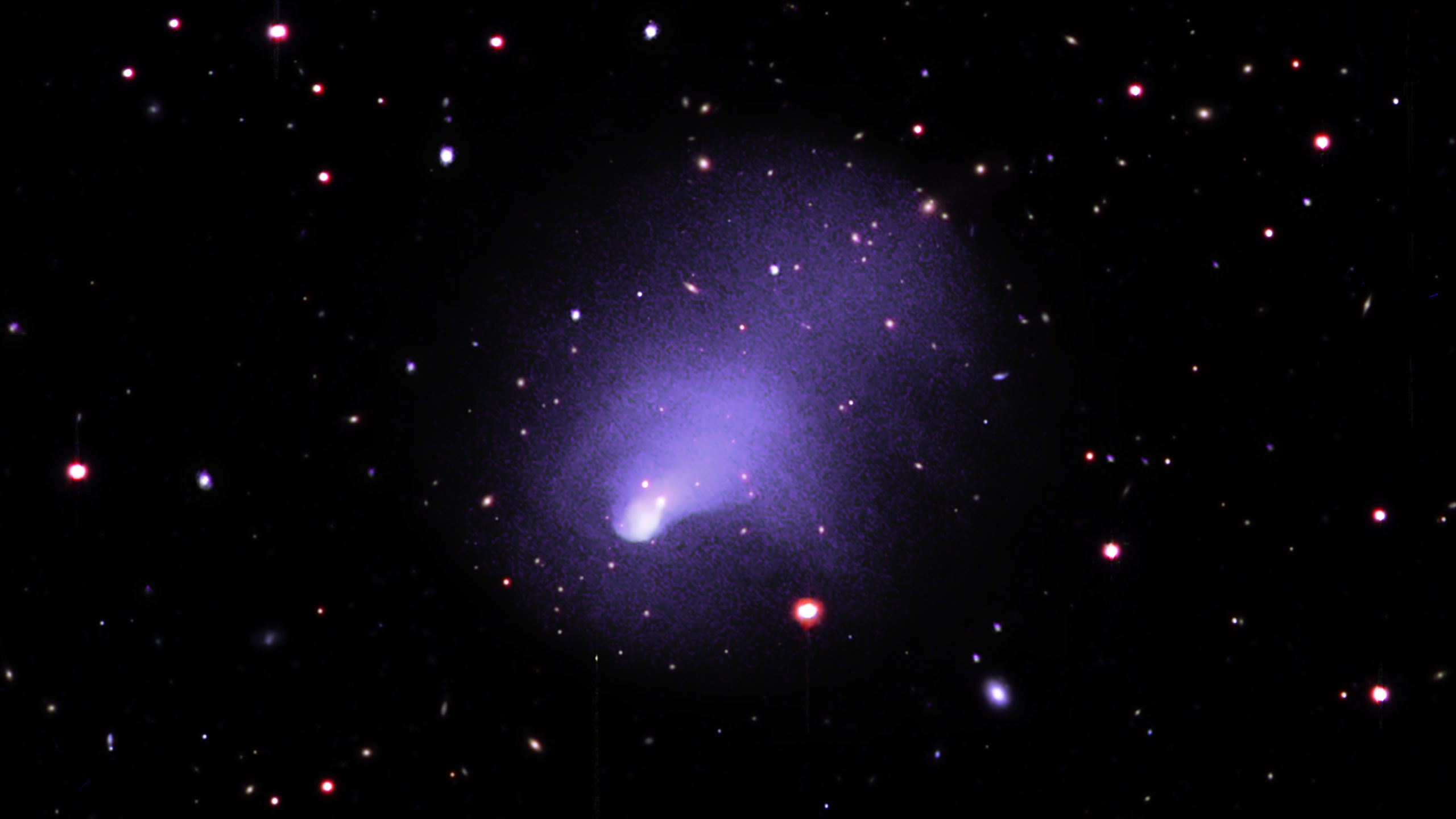 Colliding galaxy clusters