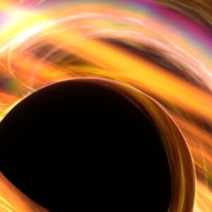 Information about the black hole-forming star lurks around the black hole!