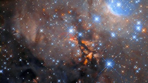 Hubble's latest image spotlights a starry nursery