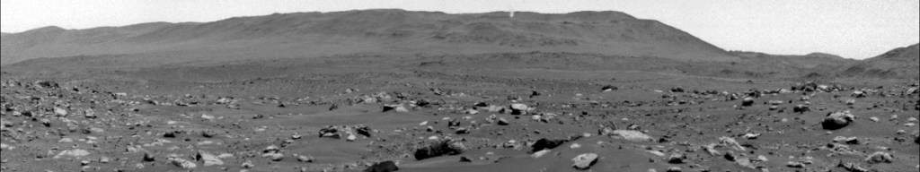 It's a dust devil swirl, not an alien spacecraft landing on Martian land