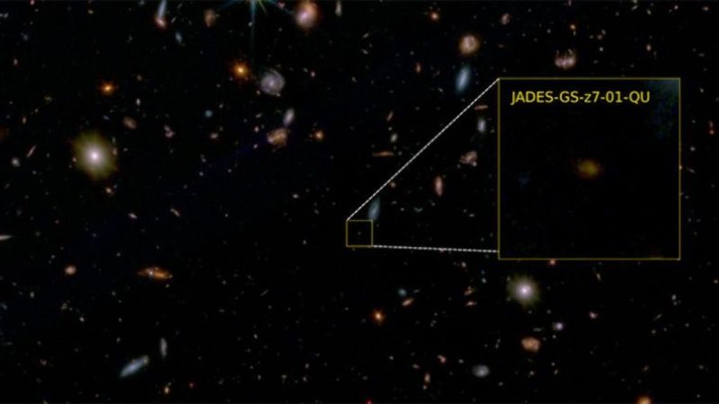 Early 'dead' galaxy spotted by JWST challenges cosmic evolution models