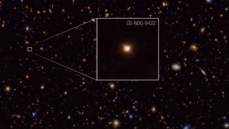 james webb telescope identifies hot gas in early, baby galaxies